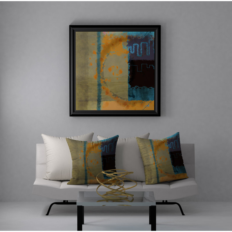 Superbe housse et insert de coussin carré Keenest, 20 po X 20 po