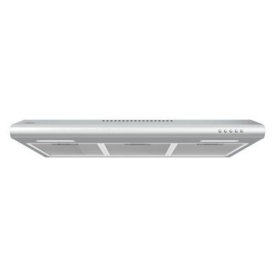 Ciarra 30 in. Stainless Steel 200 CFM Ducted Under Cabinet Range Hood In Silver with LED Light and  3-Speed Setting