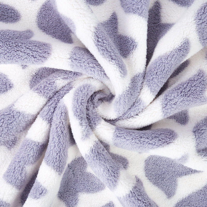 Ensemble de 2 serviettes de bain en microfibre, Bleu Zen