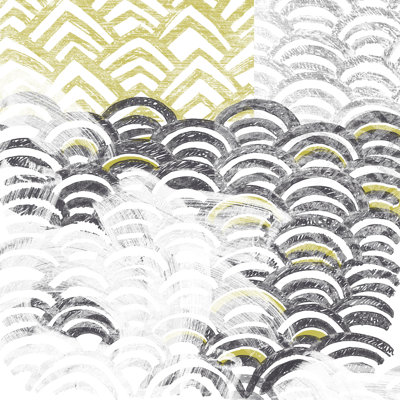 Bloc imprimé abstrait III