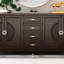 Nouveau buffet en bois massif de style chinois