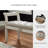 Heraldas Polyester Upholstered Bench