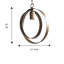 Luminaire suspendu géométrique 1 lumière Blanchette-23847570