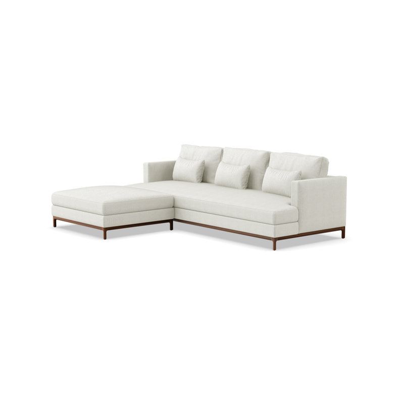 Qi Three Seater, Pattern H2008-1A, Natural Walnut