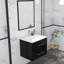 Ensemble de meuble-lavabo mural 24 po avec lavabo et miroir-191656513