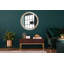 Huldar Glass Flat Wall Mirror