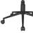 White Upholstered Desk Chair With Wheels Adjustable Height 360° Rolling Swivel Task Chair-711238910