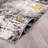 Abstract Yellow/Black/Gray Area Rug-1849441069