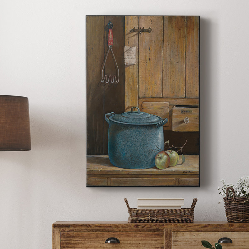 Apple Dumplings -Custom Wrapped Gallery Cavas, 27" H x 18" W