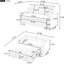 Lit 2 places beige avec structure stable et abri de salon escamotable