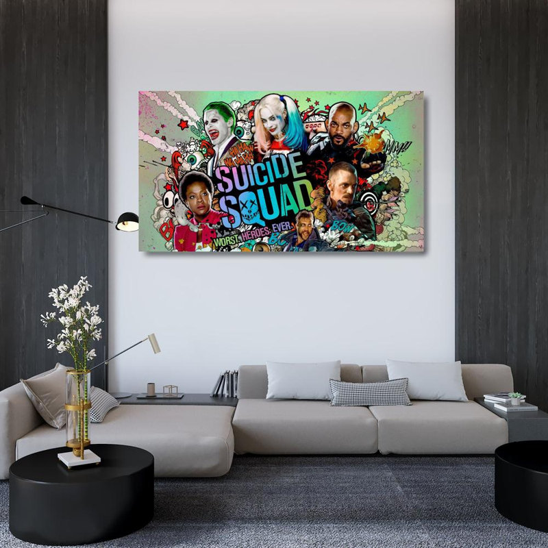 Suicide Squad, 27" H x 48" W
