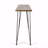 Industrial Wood And Metal Patio Bar Table