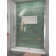 Unidoor-LS 57'' W x 72" H Hinged Frameless Shower Door with ClearMax Technology