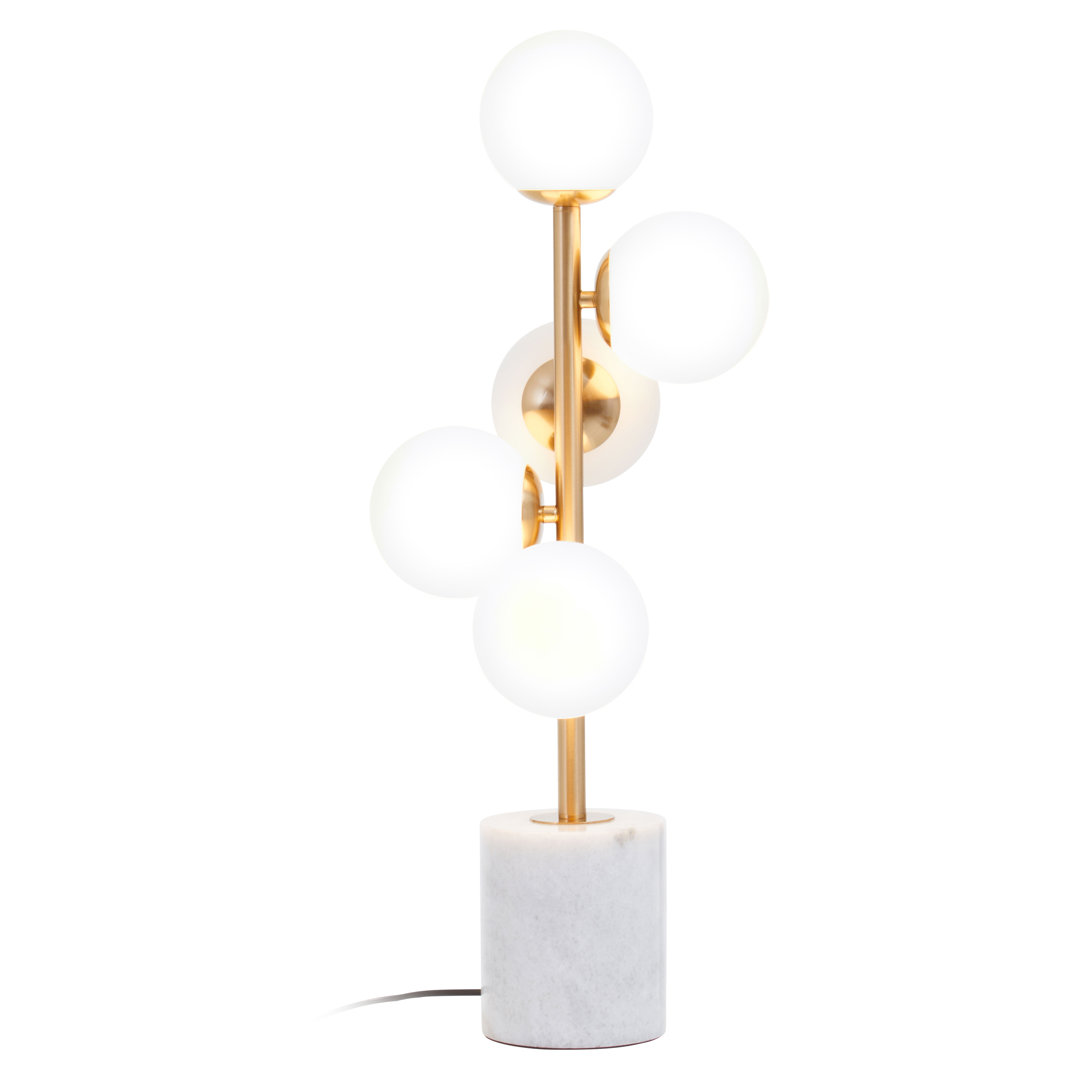 Anselma Marble Globe Lamp