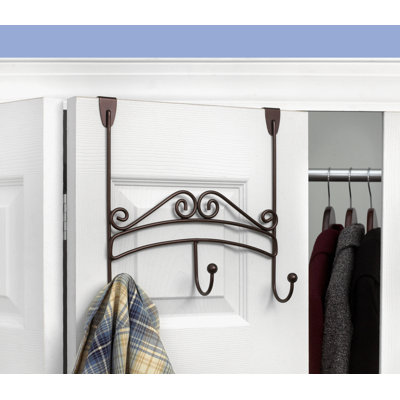 Yorkshire Metal Over-the-Door 3 - Hook Coat Rack