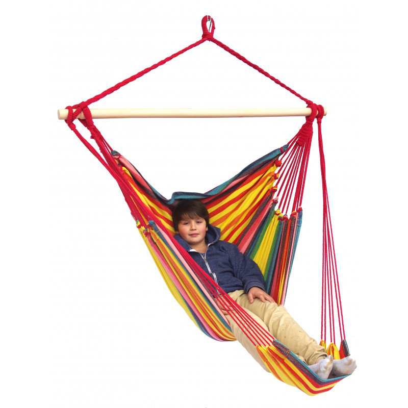 Gariepy Hanging Chair, Red