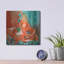 Art mural en métal luxueux «Love In Bloom Poppies» par Carol Cavalaris-102463609