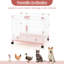 Arrowsic Collapsible Pet Crate with 2 Doors
