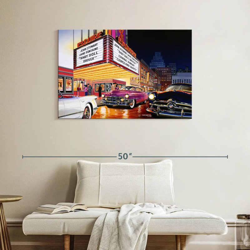 Mehar Esquire Theatre, 26" H x 39" W