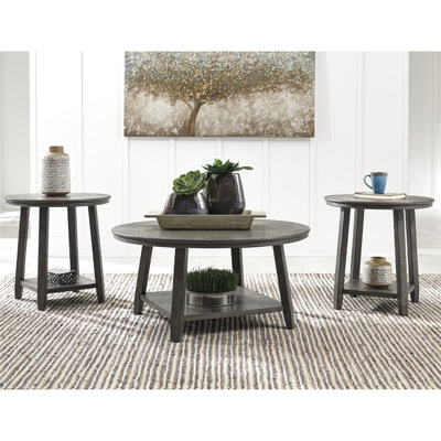Wasdale 3 Piece Coffee Table Set by Red Barrel Studio