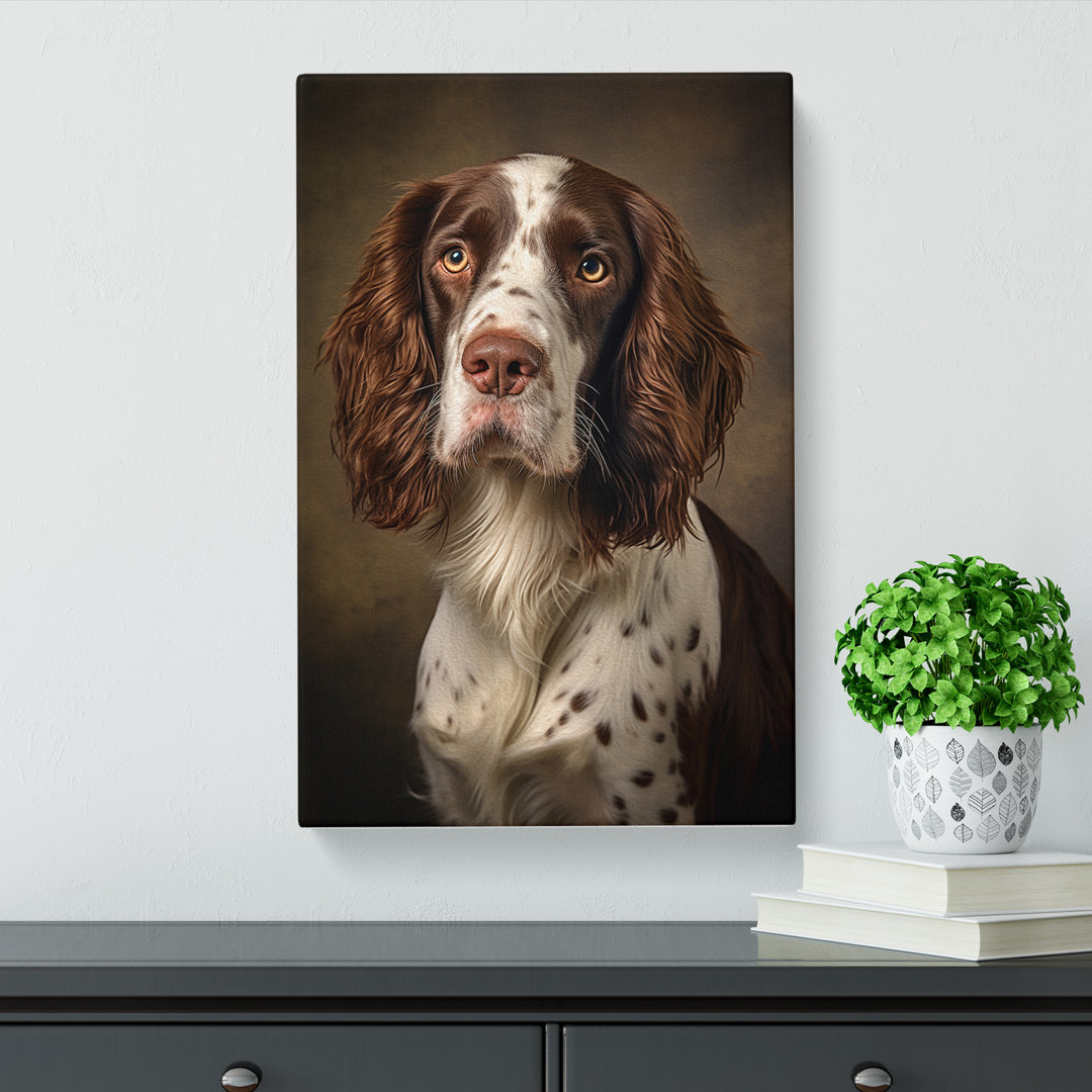 English Springer Spaniel Renaissance - Wrapped Canvas