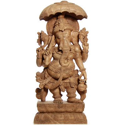 Parasol portant Ganesha