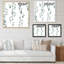 «Eucalyptus Branches On White II», reproduction d'art sur toile tropicale-66804232-66804233