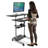 Adjustable Metal Base Standing Desk Converter-1238402331