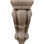 Corbeaux de bois prêts à être peints ou teints - H 10 po x l 5 po