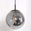 Beaulah 3 - Light Black Sphere Pendant