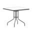 Table carrée en verre trempé Amlie-87057902-87058782