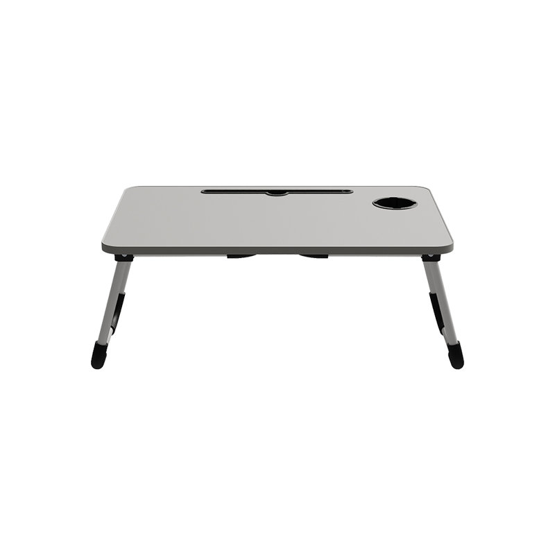 Steel Computer Desk, 28" H x 60" W x 40" D, Grey/White