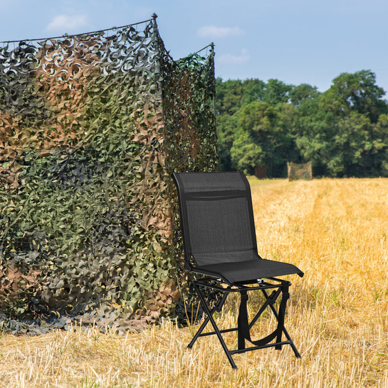 Brittane Patio Folding Chair Folding Chair, Black