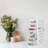 7.1"X5.1"X13.2" Mini Organizer Box Storage Container Case With 7 Clear Desktop Drawer Units,White