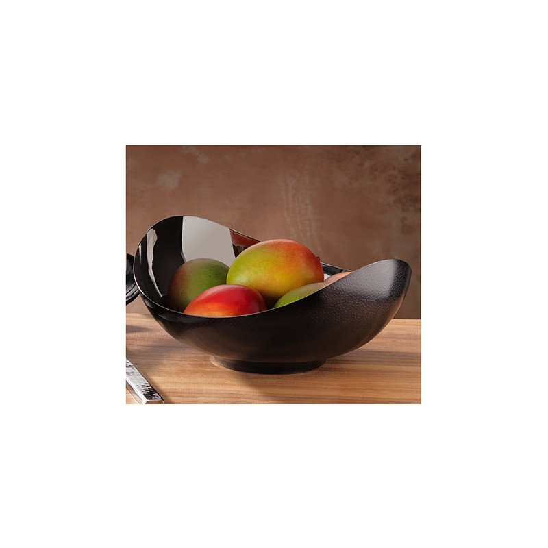 Northstar Metal Decorative Bowl, 5.5" H x 12" W x 12" D
