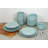 Matte 16 Piece Dinnerware Set, Service for 4-224190095