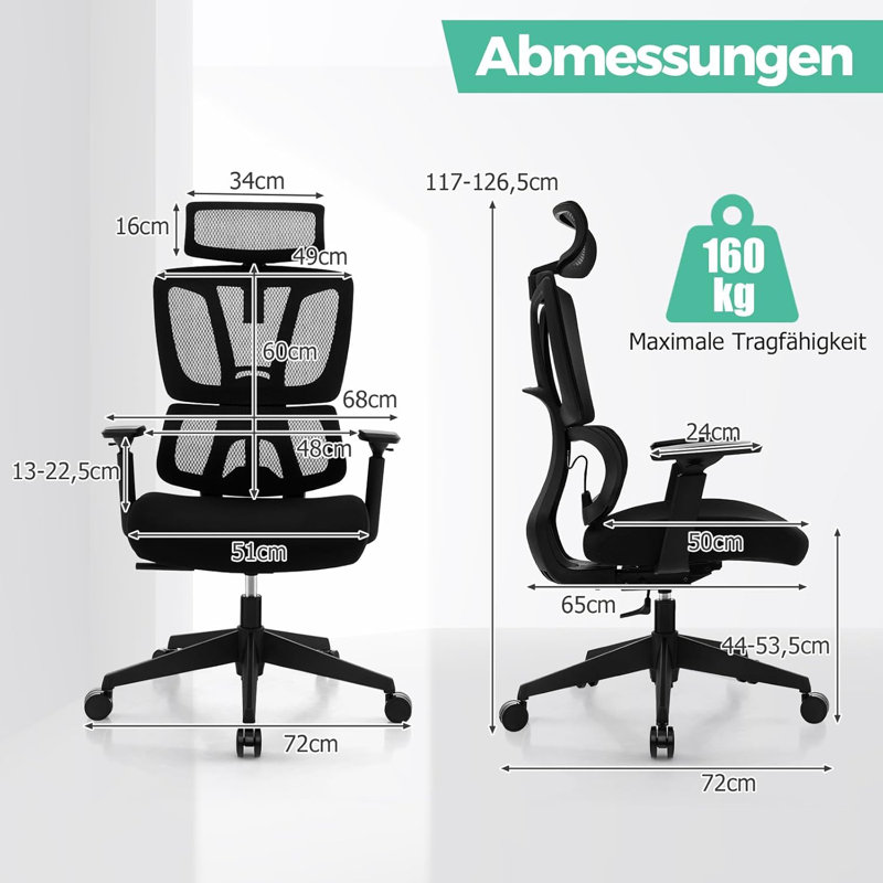 Jeresa Sponge Office Chair