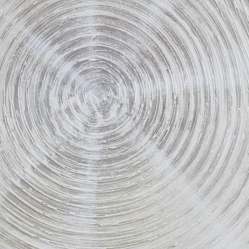 Ensemble de 3 toiles décoratives en toile embellies à la main à motif de sable argenté