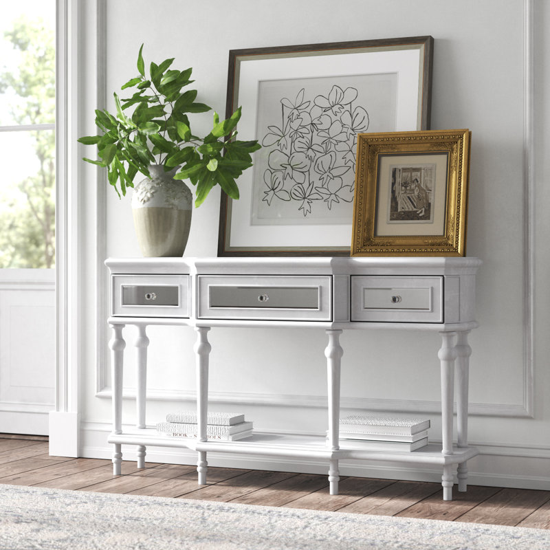 Console en bois massif Arevik