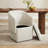 Temara Upholstered Dining Chairs with Casters-115420150
