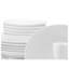 Square Dinnerware Set 62 Piece - Service for 6