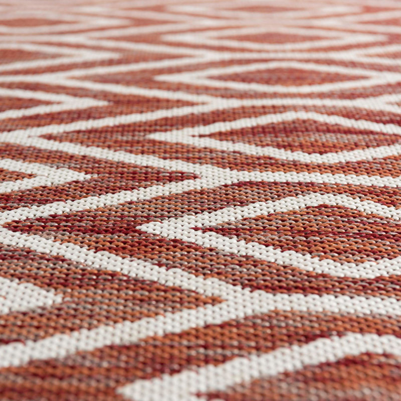 Darcella Turks and Caicos Indoor/Outdoor Rug, Rectangle 5'3" x 8'
