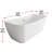 Dezra 66.94'' x 30.75'' Freestanding Soaking Bathtub-778254676