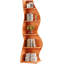 Bibliothèque et support d'angle à 5 niveaux 69,8 po pour salon-345810311
