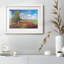 «Poppy Field In Summer» par Monet, reproduction d'art encadrée-1178184933-1178184930