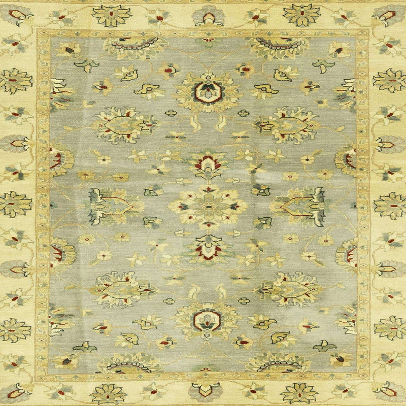 Abstract Indoor Rug, Square 5'