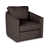 Dark Brown Genuine Leather