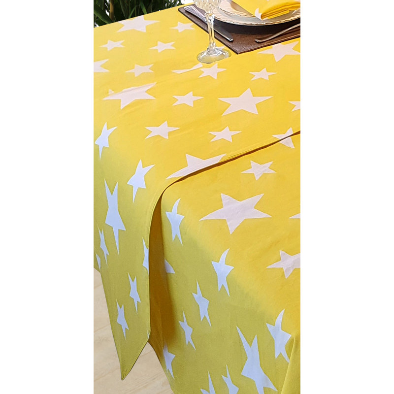 Stars Table Runner Aldean, Yellow
