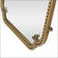Miroir pleine grandeur avec support, grand miroir d'appoint 70,1 po x 31,9 po suspendu au sol ou suspendu au mur pour le salon de la chambre à coucher, or antique