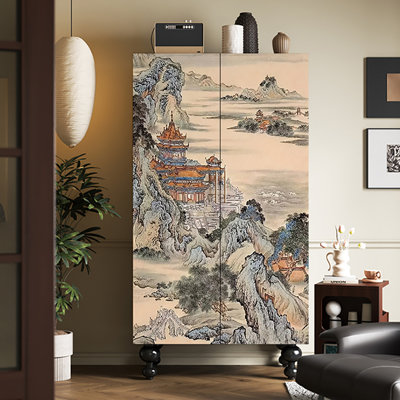 Household multifunction storage decor wardrobe